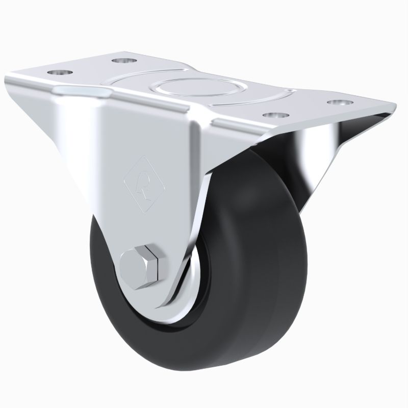 Rodaja Industrial 3ʺ Placa Fija - Alta Resistencia 90 kgs