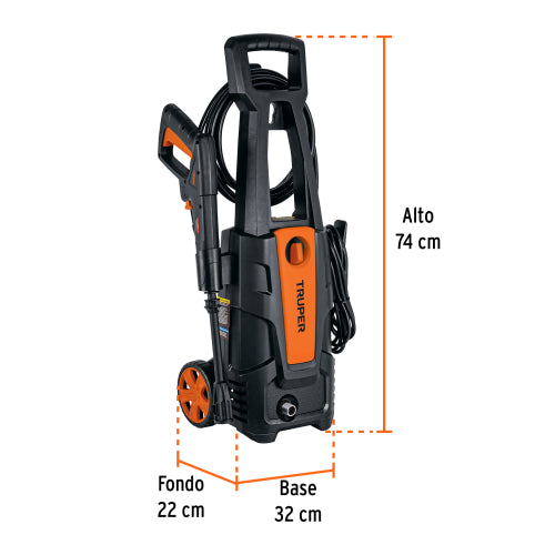 Hidrolavadora Eléctrica 1800 PSI - Potente y Eficiente