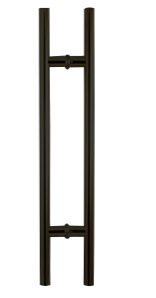Jaladeras de Acero Inoxidable Negro - 38x625x800mm