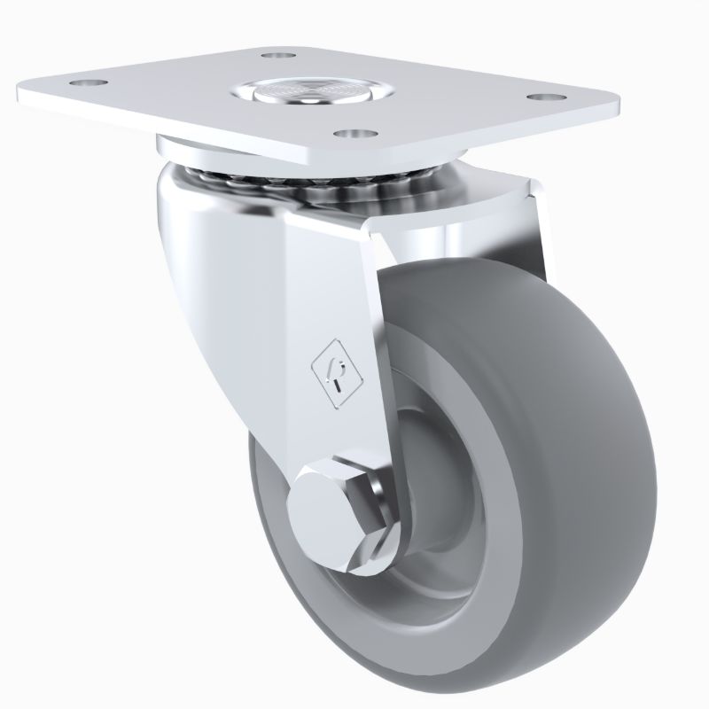 Rodaja Giratoria HT515HTGA 2" | Rueda Hule Termoplástico