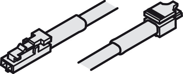 Línea Alimentación Loox 12V - Conector a Presión | Häfele