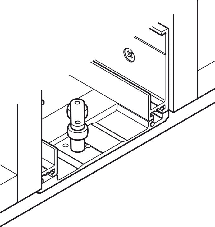 Sistema Pivotante Hawa Concepta 25 para Puertas | Eficiente