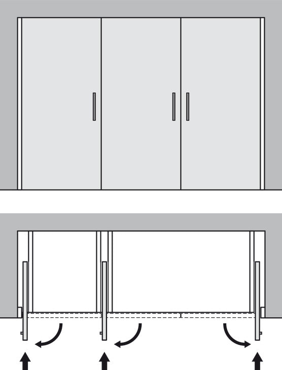 Sistema Pivotante Hawa Concepta 25 para Puertas | Eficiente