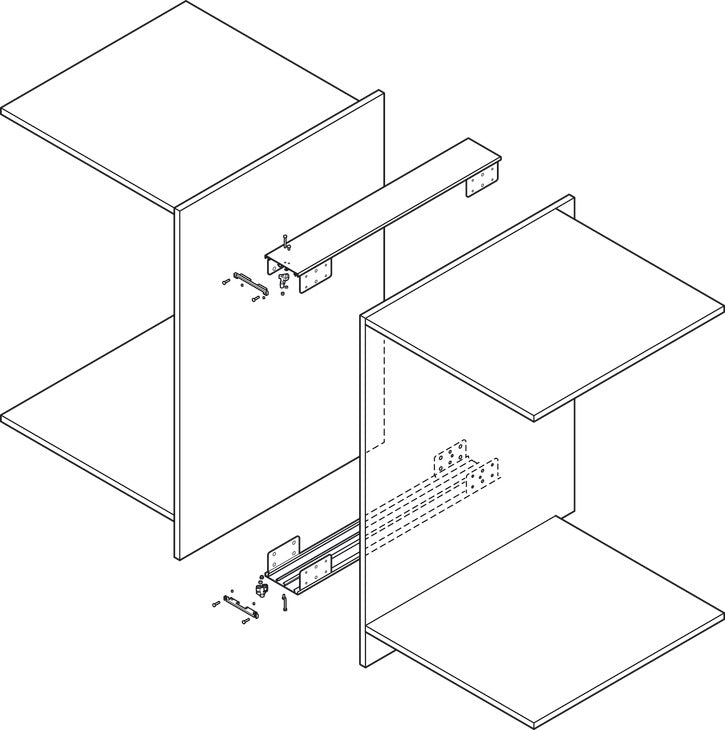Herraje para Puertas Corredizas Häfele - Calidad Alemana