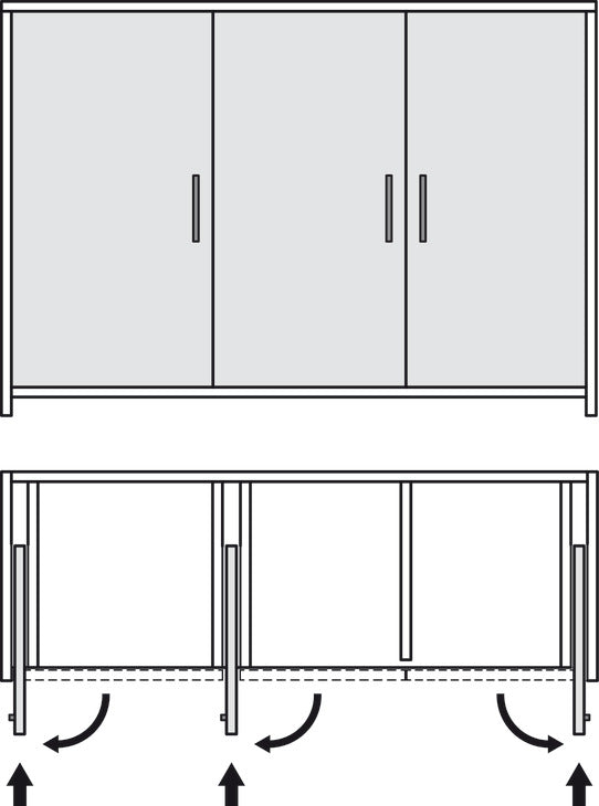 Herraje para Puertas Corredizas Häfele - Calidad Alemana