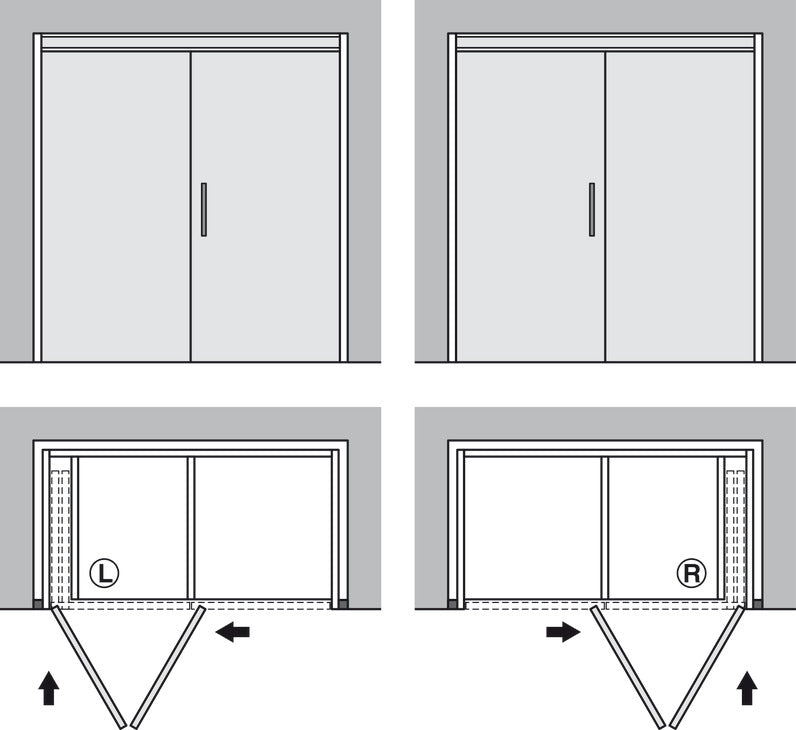Mesa Plegable Concepta 1250-1850mm | Diseño Moderno y Práctico