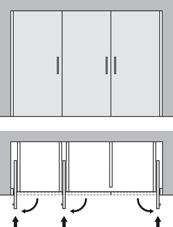 Herraje para Puertas Corredizas Häfele - Calidad Alemana