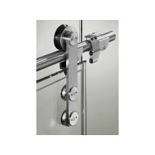 Sistema Puerta Corrediza Cristal BDH-A18 2 MTS - Acero Inoxidable 304