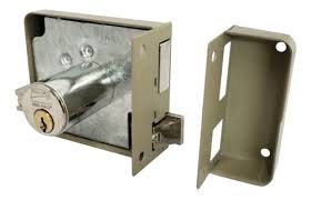 Cerradura Sobrepón Modelo 715 Instalación Fácil Izquierda