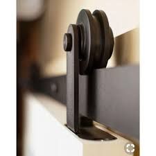 Riel Corredizo Negro 2m para Puertas de Madera - BDH-A12