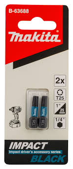 Juego de 2 Puntas Torx T25 para Impacto - 1" | Alta Durabilidad