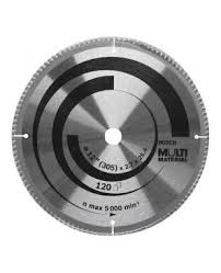 DISCO SIERRA 12" EJE 1" T120 MULTIMATERIAL BOSCH 2608642207