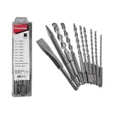 Kit Broca SDS Plus y Cinceles Profesional 10 Piezas