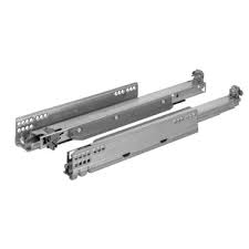 Guía para cajón con BLUMOTION - Extensión Total 500mm, 40kg