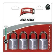 Candado Metálico Phillips 40 mm - Seguridad Confiable