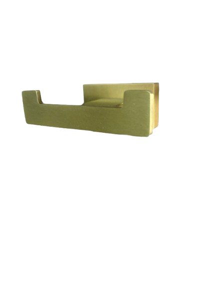 Percha Doble Satin Brass Elegante BT2806-SB | Estilo Duradero