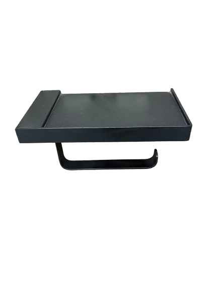 Porta Rollo Negro LJ3311 - Organiza Tus Rollos con Estilo