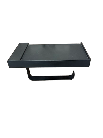 Porta Rollo Negro LJ3311 - Organiza Tus Rollos con Estilo
