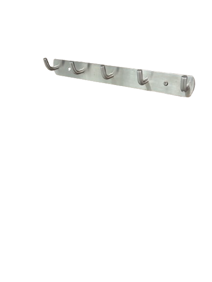 Perchero de Acero Inoxidable para 5 Prendas - Estilo Moderno