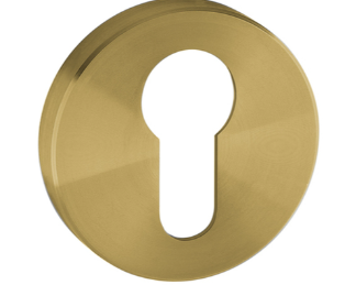 Bocallave Titanium Gold - Protección Elegante para Puertas