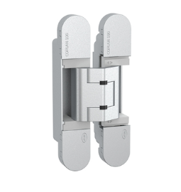 Bisagra Oculta 3D Gris Soporte 50KG - Ideal Muebles