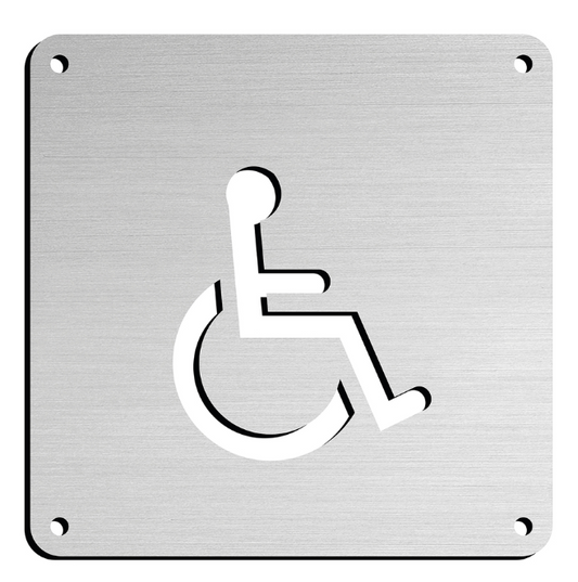 Placas No Fumar Acero Inoxidable AISI 304 - JNF