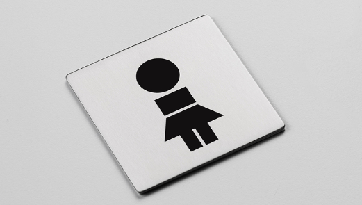 Placas Inoxidables JNF para Señalética de Baños y Espacios