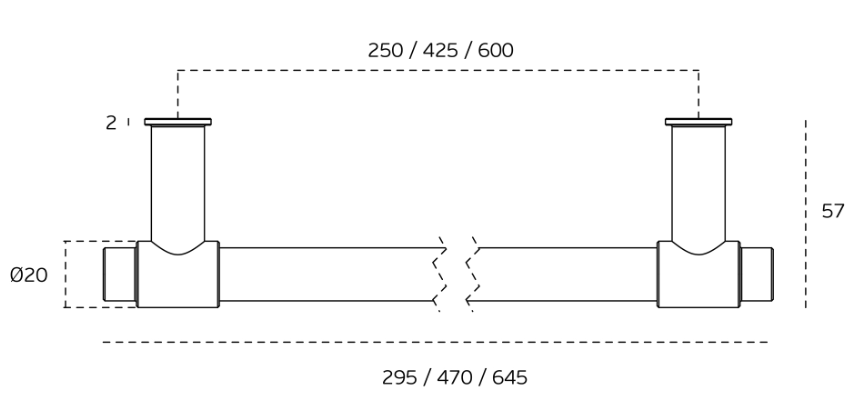 TOALLERO STOUT WC TITANIUM BLACK