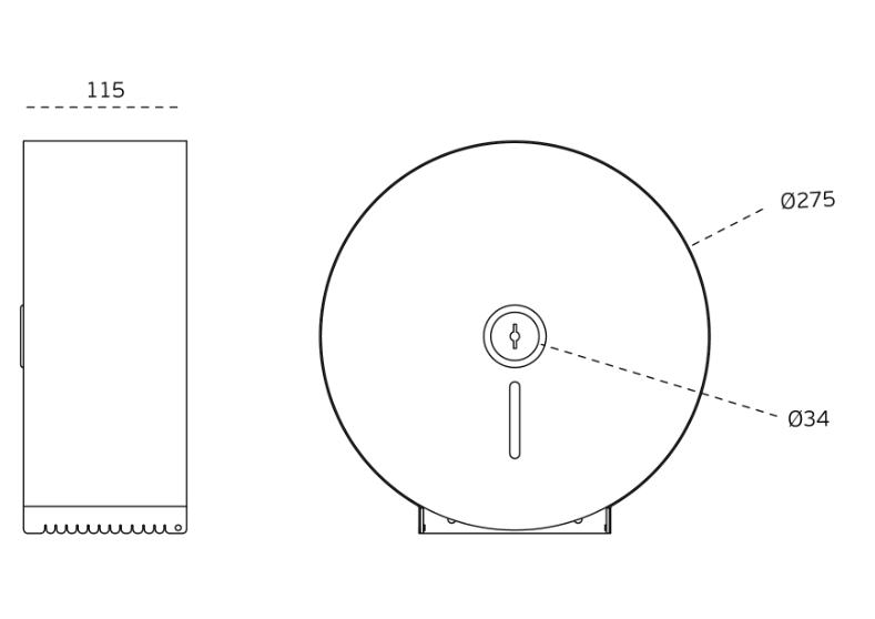 Accesorios de Baño Acero Inoxidable AISI 304 | JNF