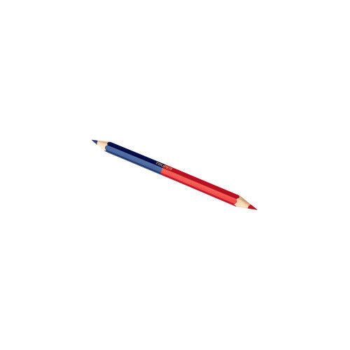 Pack 2 Lápices Bicolor Gruesos 18cm - Ideal para Arte y Escritura