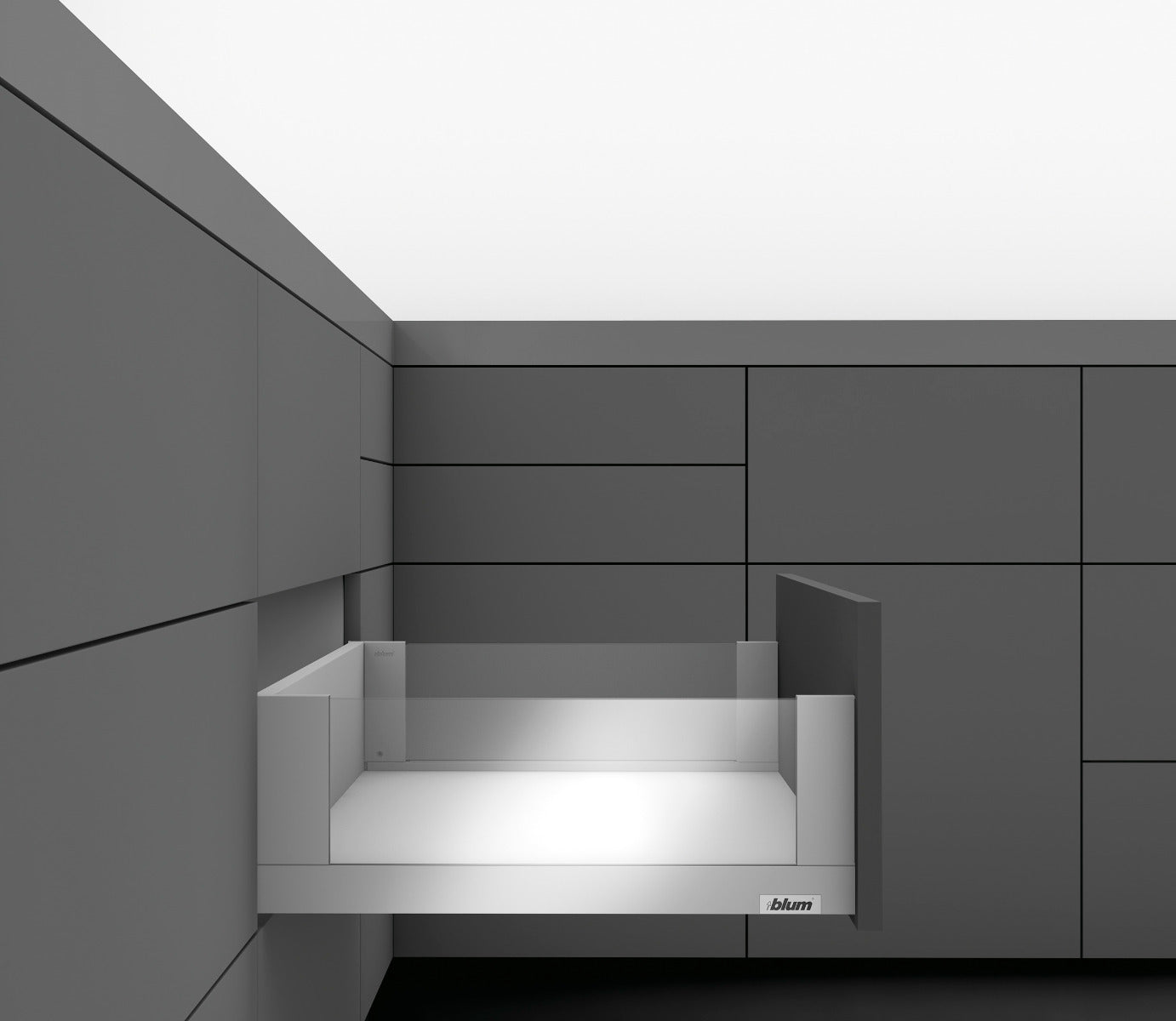 Kit Cajón LEGRABOX free Altura C 40kg — Blum