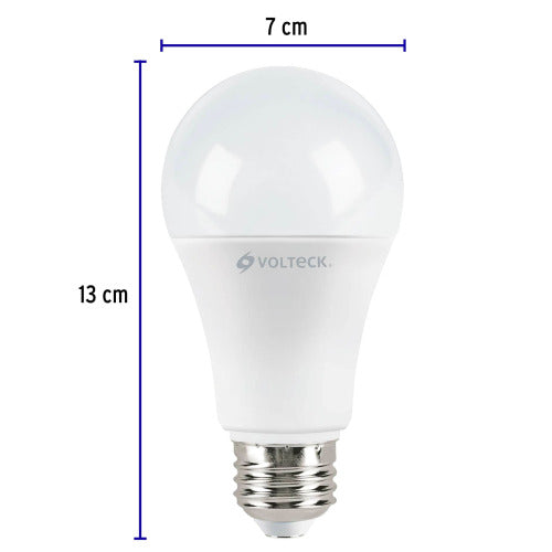 Pack 4 Lámparas LED A19 14W - Luz Día Brillante