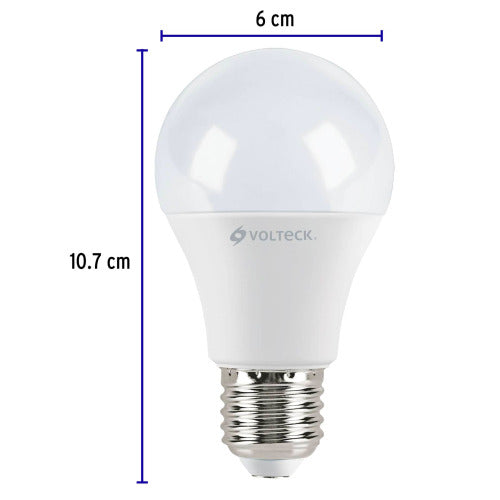 Kit de 4 Lámparas LED A19 9W E27 - Luz Natural