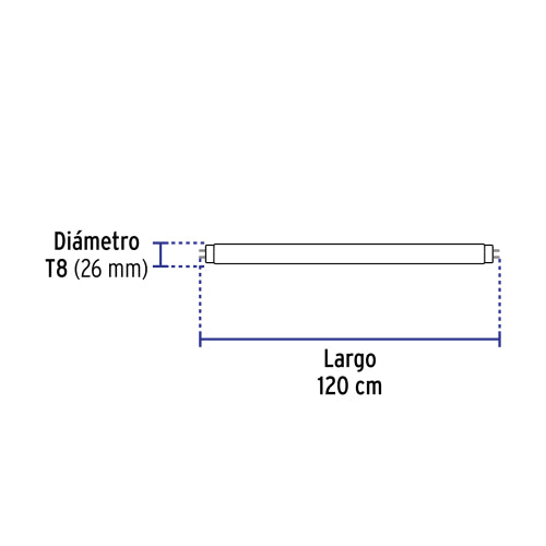 Tubo LED T8 18W | Ahorro Energético y Larga Duración