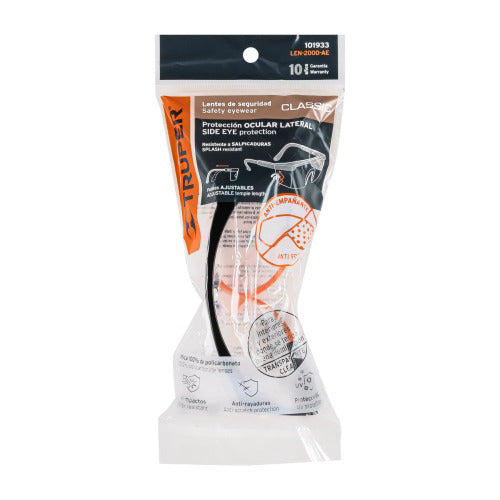 Lentes de Seguridad Antiempañante Mica Clara - Protección Óptima