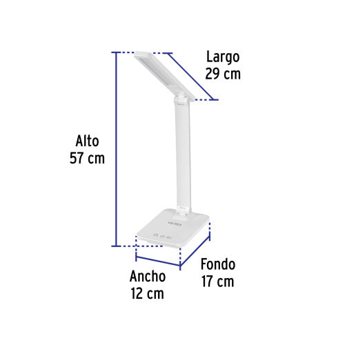 Lámpara LED 8W con 5 Niveles de Luz | Ahorro Energético