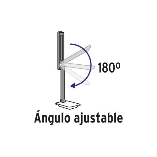 Lámpara LED 8W con 5 Niveles de Luz | Ahorro Energético