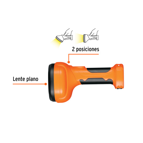 Linterna Recargable LILE-9T: Alta Resistencia y Potente Luz