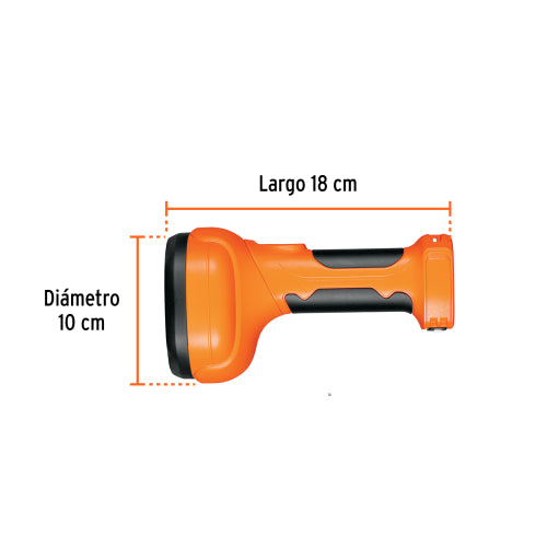 Linterna Recargable LILE-9T: Alta Resistencia y Potente Luz
