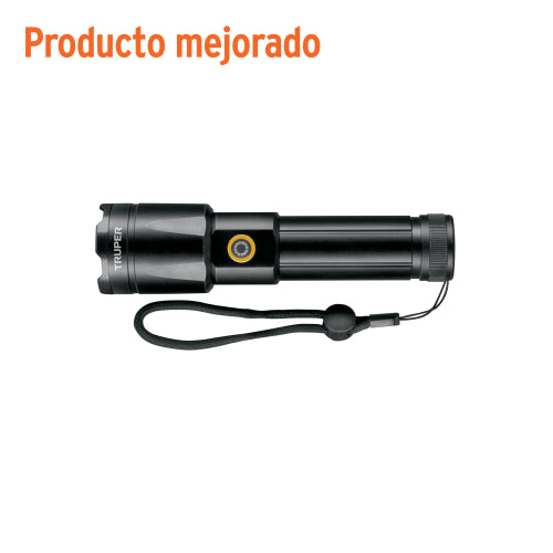 LINTERNA LED RECARGABLE DE ALUMINIO 1,200 LM
