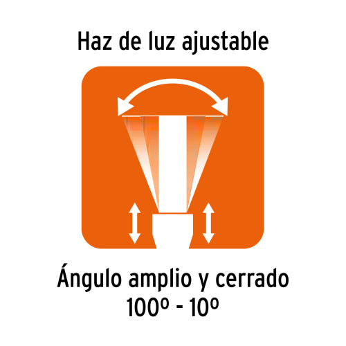 Linterna Recargable LED 130 Lúmenes - Aluminio Duradero