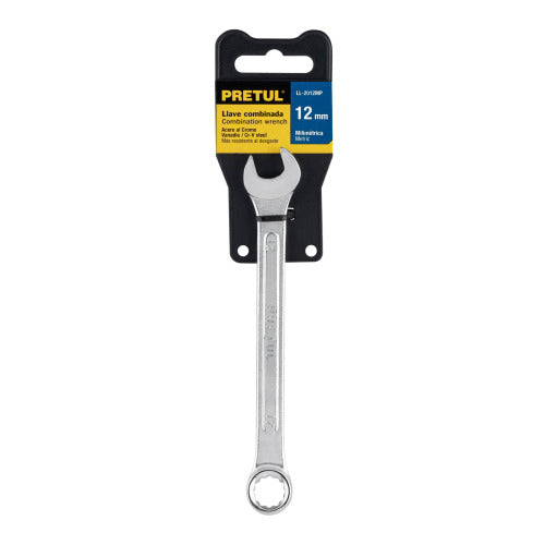 Llave Combinada Pretul 12mm x 140mm - Herramienta Profesional