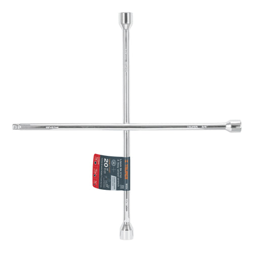 Llave de Cruz 20" Pulida y Cromada | Alta Calidad Herramientas