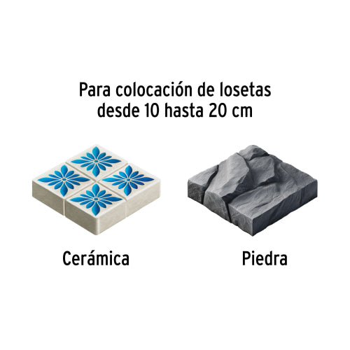 Llana Canto Recto LLM-6L - Profesional y Duradero