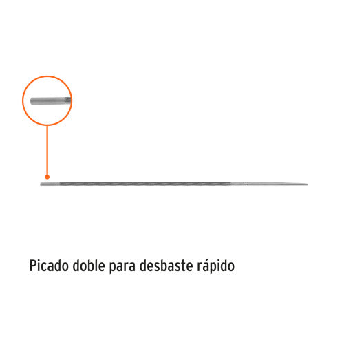 Lima para Motosierra Profesional 5/32″ - Afilado Perfecto