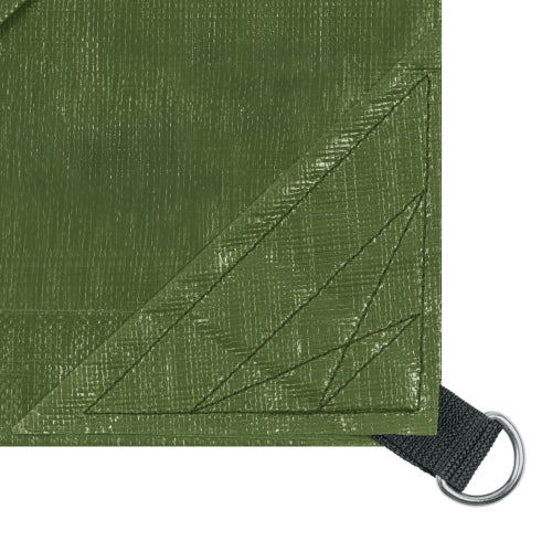 Lona Truper 4x6m Verde Olivo - Resistente para Uso Rudo