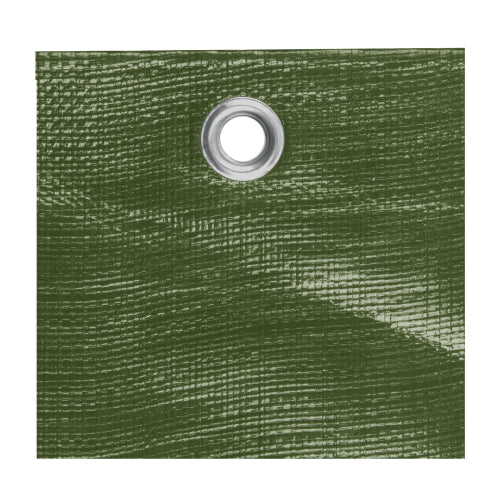 Lona Truper 4x6m Verde Olivo - Resistente para Uso Rudo