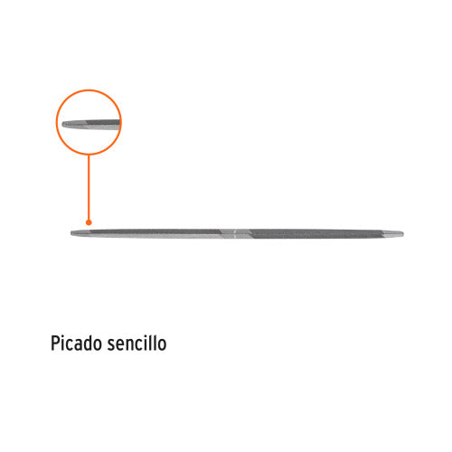 Lima Triangular Doble - Afila cuchillos profesionalmente