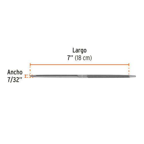 Lima Triangular Doble - Afila cuchillos profesionalmente