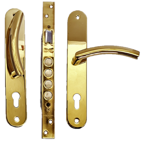 Manijas con Placa Madalena en Oro - Elegancia y Estilo